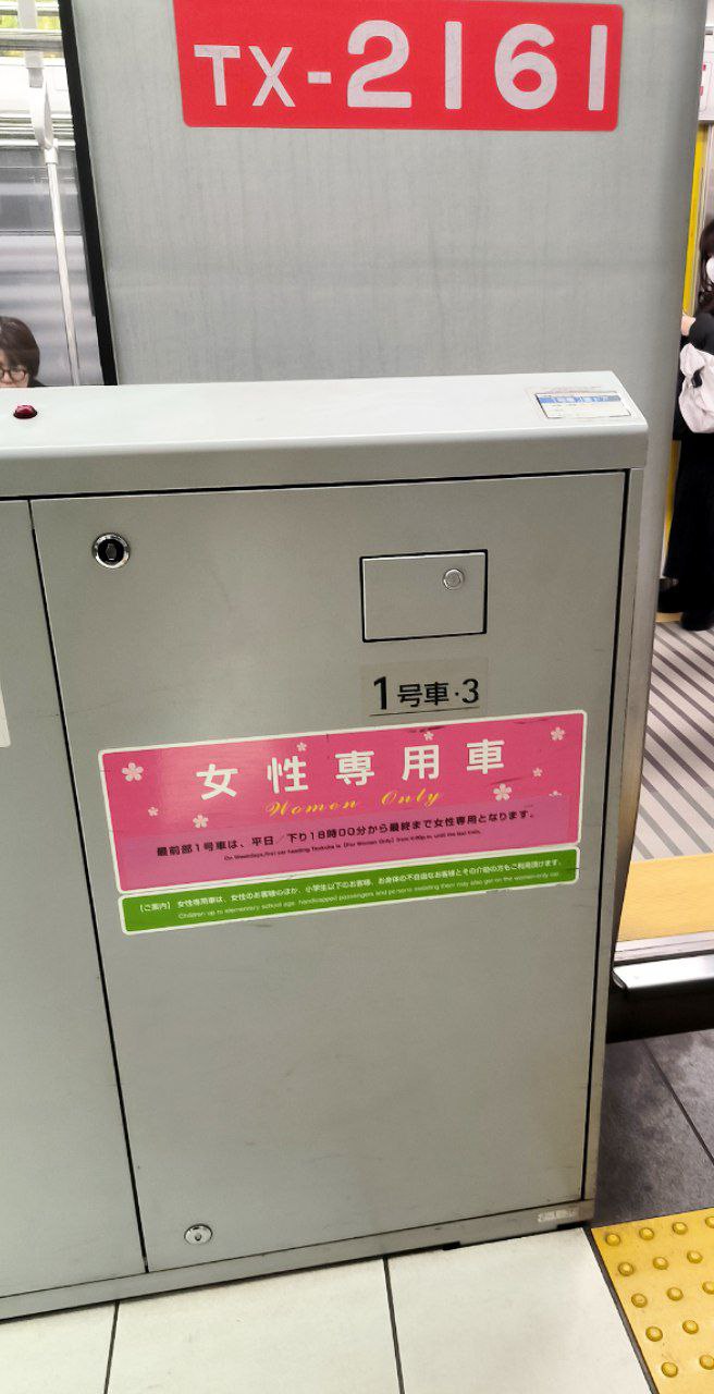 What surprised me in Japan was that some trains have carriages just for women., media 1