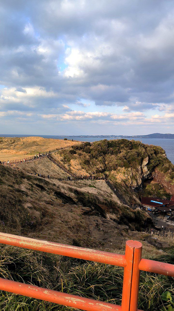 For our first day trip on #Jeju, we chose the extinct Sonsan volcano on the eastern coast., media 7