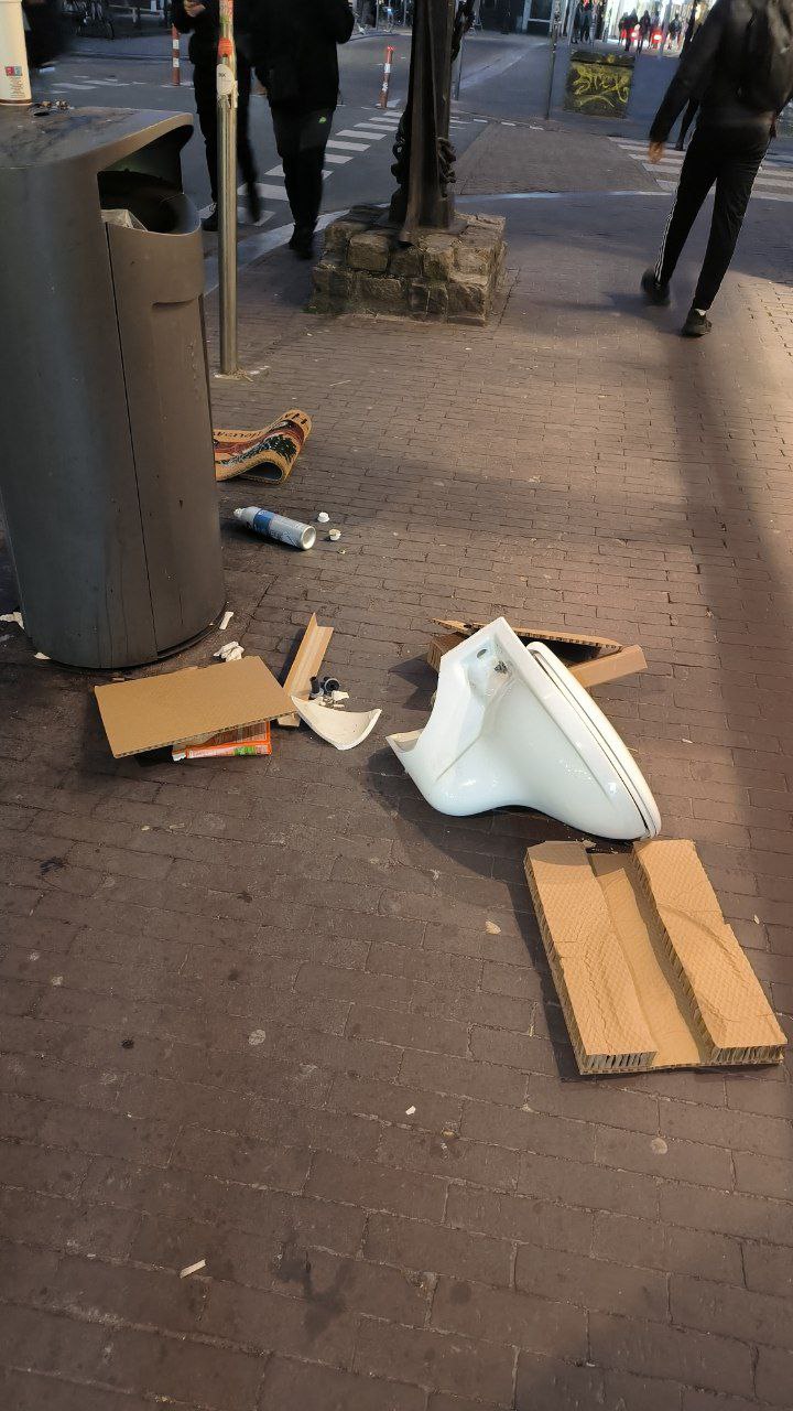 #Amsterdam and the problems with trash, media 2