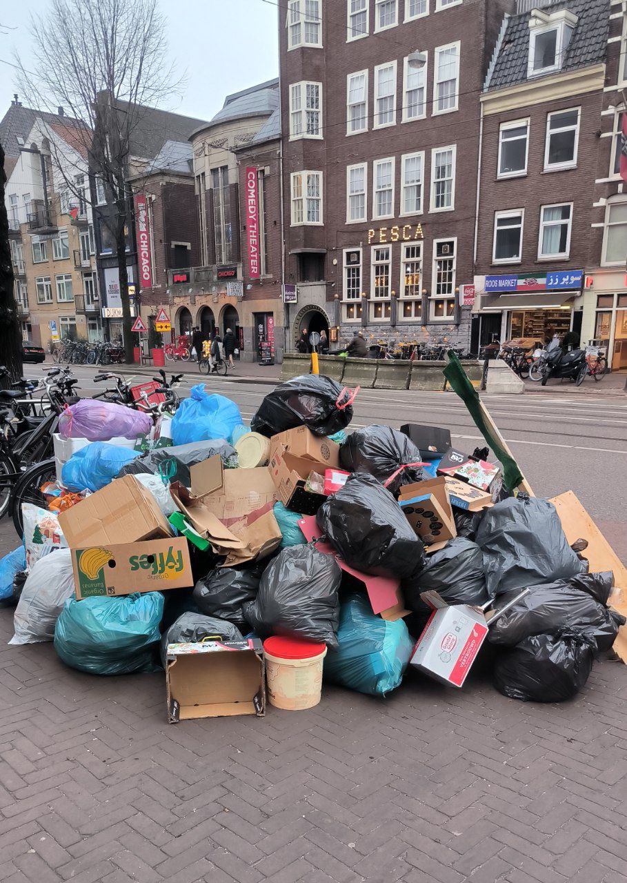 #Amsterdam and the problems with trash, media 5