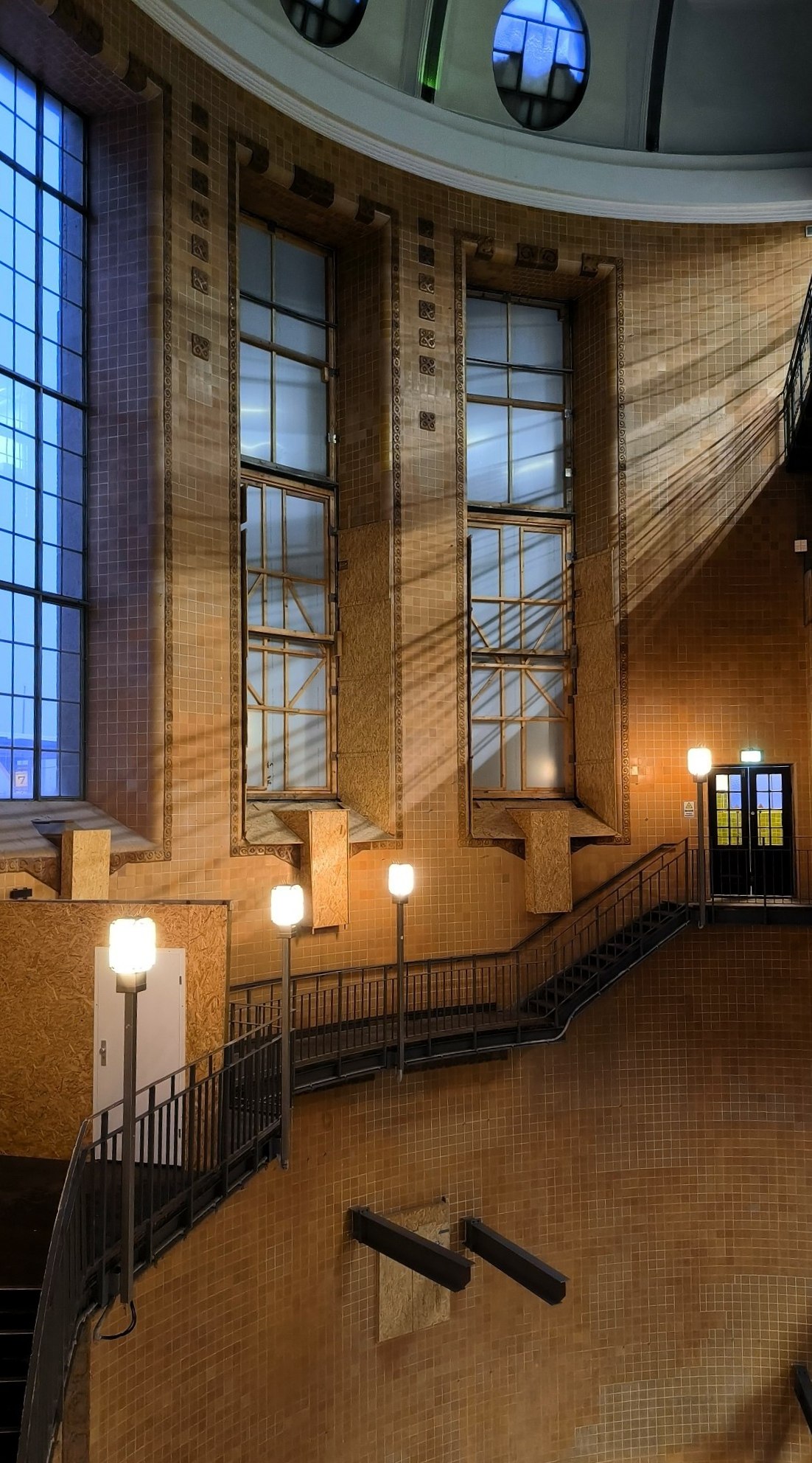 Another of the ancient engineering creations in #Hamburg - an underground tunnel under…, media 2